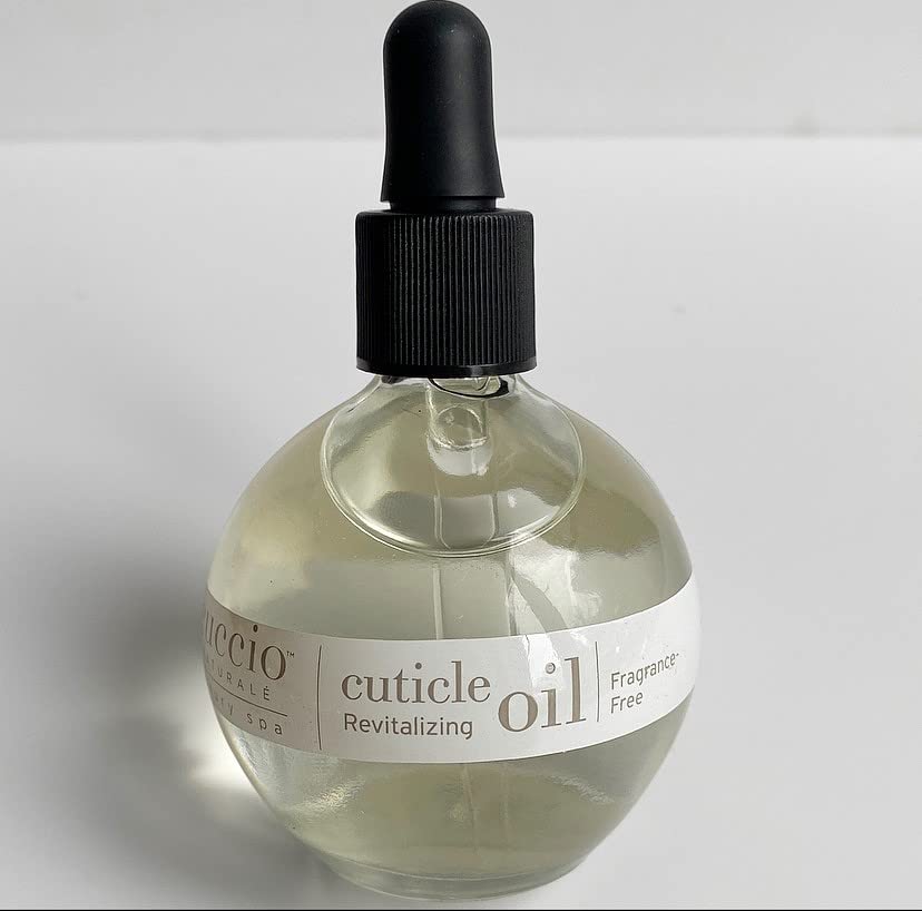 Cuccio Naturale Revitalizing Hydrating Cuticle Oil - Repair Damaged Skin & Nails - Vanilla Bean & Sugar - 2.5 Oz (Pack of 2)