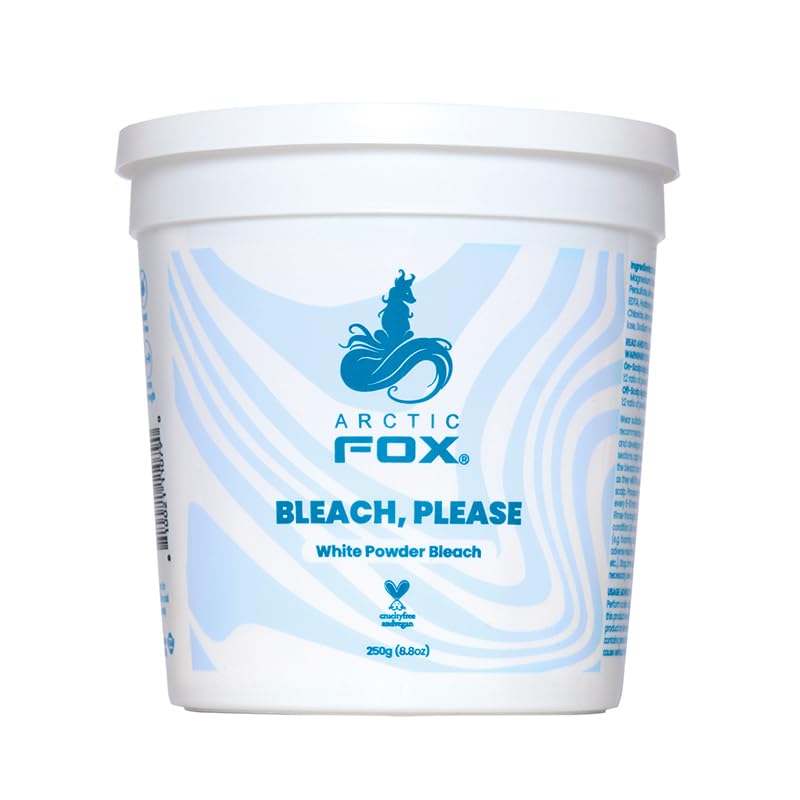 Arctic Fox Hair Bleach Powder - Lifts Up to 9 Levels, Vegan & Cruelty-Free | 8.8 oz