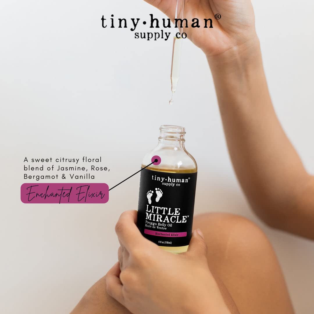 Little Miracle Preggo Belly Oil (Enchanted Elixir) for Pregnancy Stretch Marks and Itching
