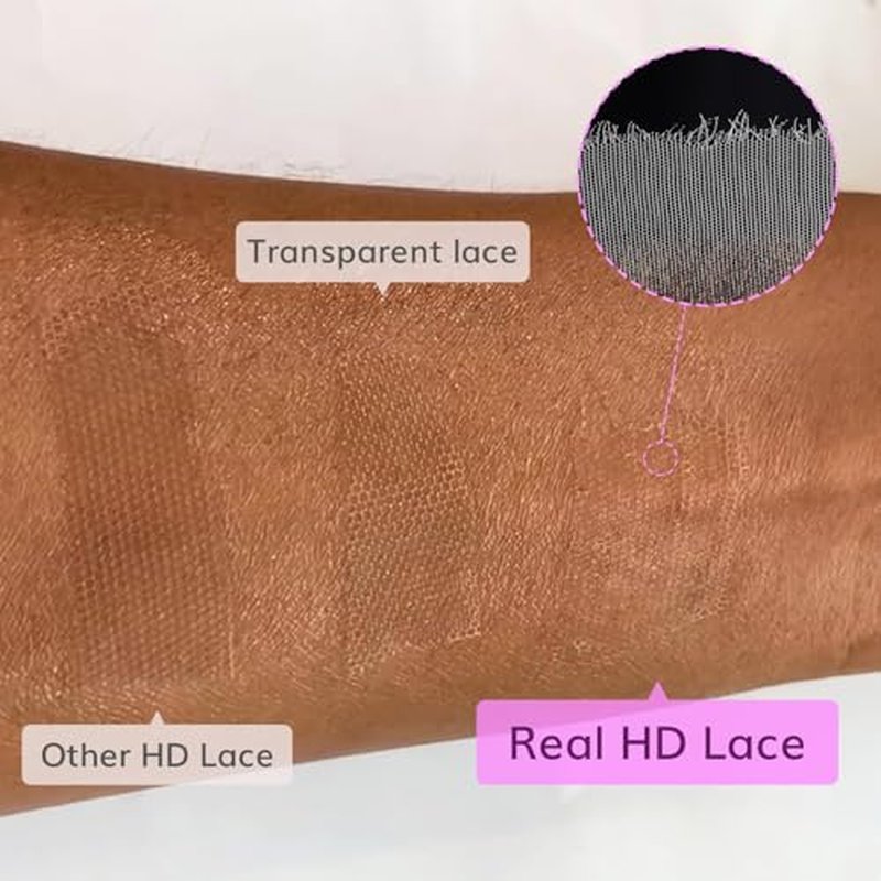 IDN BEAUTY SKINLIKE REAL HD 2X6 Lace Closure Human Hair 18 Inch Body Wave Closure Bleached Single Knots HD Closure Ultra-thin 2x6 Lace Closure Virgin Human Hair 0.1 mm Pre Plucked Hairline Closure