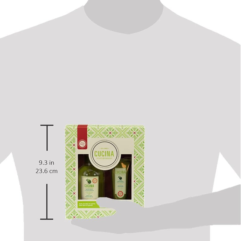 Fruits & Passion Lime Zest and Cypress Hand Care Duo