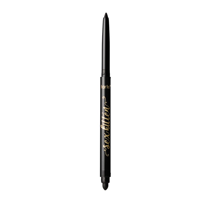 tarte sex kitten liner – Black Full Size Eyeliner Pen with Mineral Pigments for Bold, Nourished Lashes, Waterproof, All-Day Wear, Easy to Apply, Vegan & Cruelty-Free, full size, black