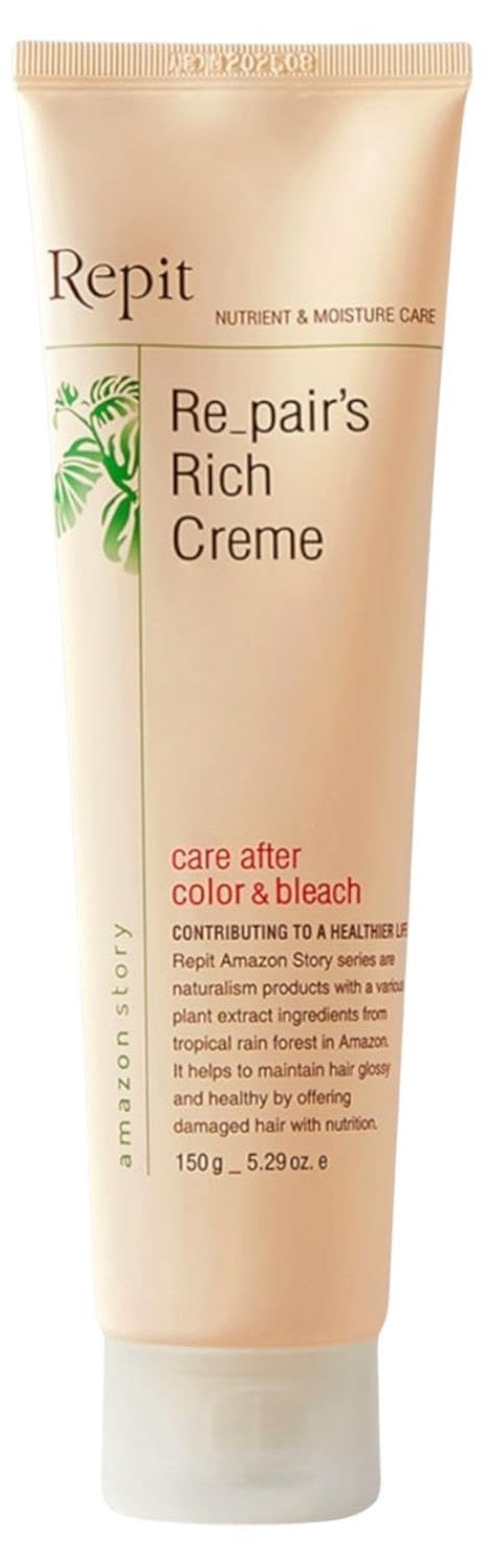 Rich Crème Hair Essence - Repair Damaged & Colored Hair | Daily Leave-In Treatment, 150g