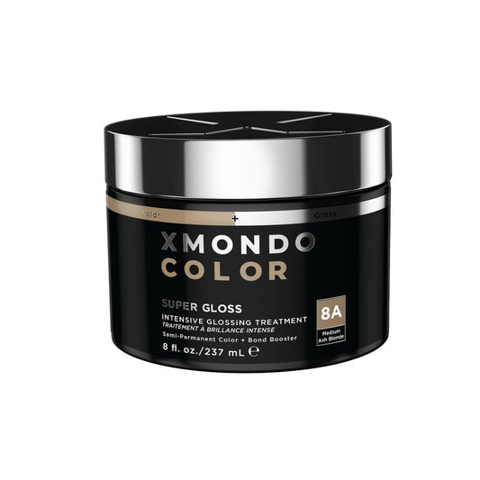 XMONDO Hair Intensive Glossing Treatment - Boost Shine, Repair, Vegan Formula, 8 Fl Oz 1-Pack