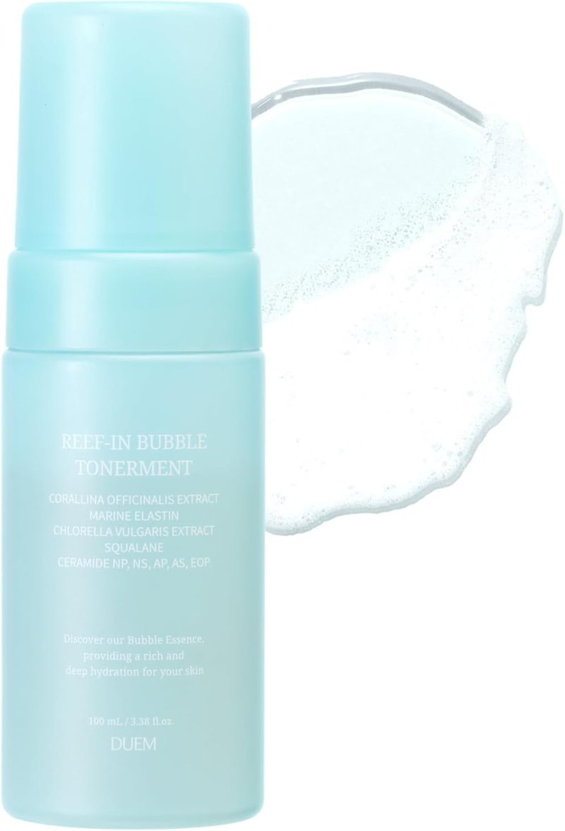 Reef-in Bubble Tonerment - Low pH Ceramide Foaming Toner for 72-Hour Hydration | Korean Skincare, 3.38 fl. oz.