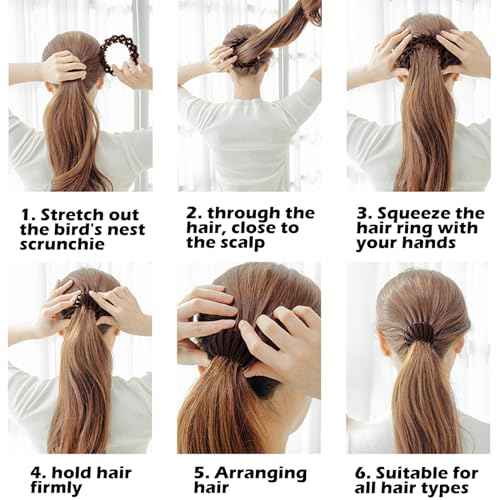 Gift Box Set-7PCS Bird Nest Magic Hair Clip with 7 Colors