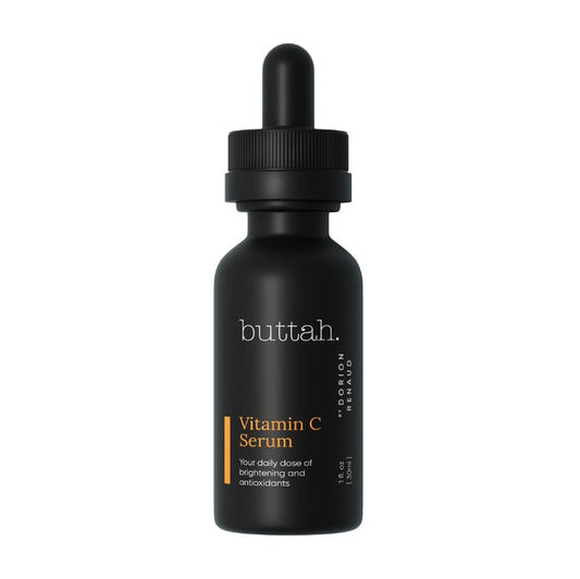 Buttah Skin 15% Vitamin C Serum 1 FL oz 30mL - For Uneven Skin Tone - Ferulic Acid - Anti-Dark Spot Vitamin C Serum For Face
