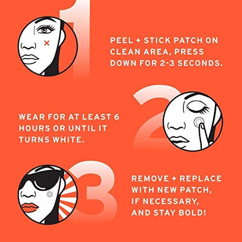 No Bad Stuff - All Day Healing Acne Patches, Hydrocolloid, Pimple Patches for All Skin Types, Invisible on All Skin Tones and Under Make Up, Waterproof Acne Spot Dots, 108 CT