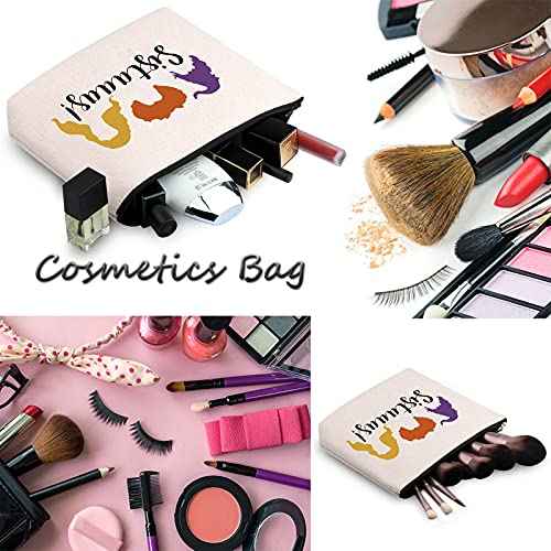 WCGXKO Sistaaas Sanderson Sisters Inspired Zipper Pouch Makeup Bag (Sistaaas)