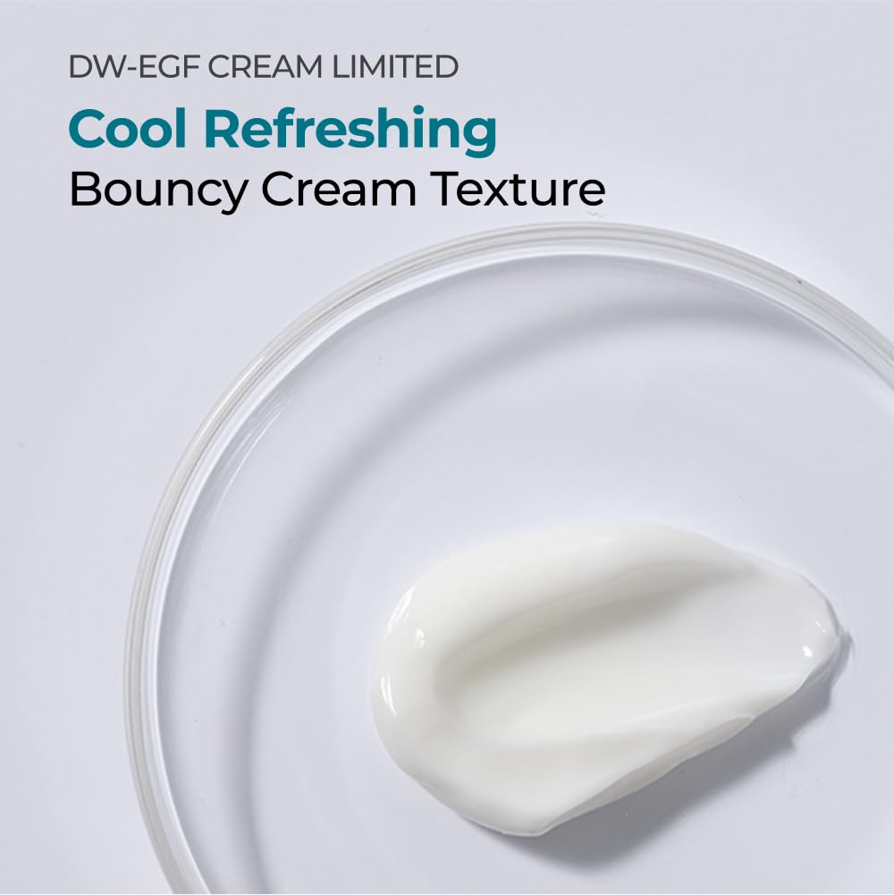 EASYDEW DW-EGF Cream Limited 2.36 oz - Anti-Aging Moisturizer with Human Epidermal Growth Factor & Hyaluronic Acid Collagen to Rejuvenate & Regenerate Cells, Softer Skin, Light weight Refreshing Cream