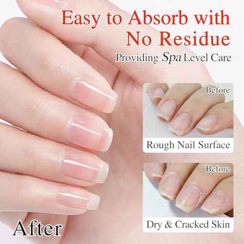 Double Rhythm Natural Cuticle Oil Revitalizing Cuticle Oil for Nails Cuticle Softener