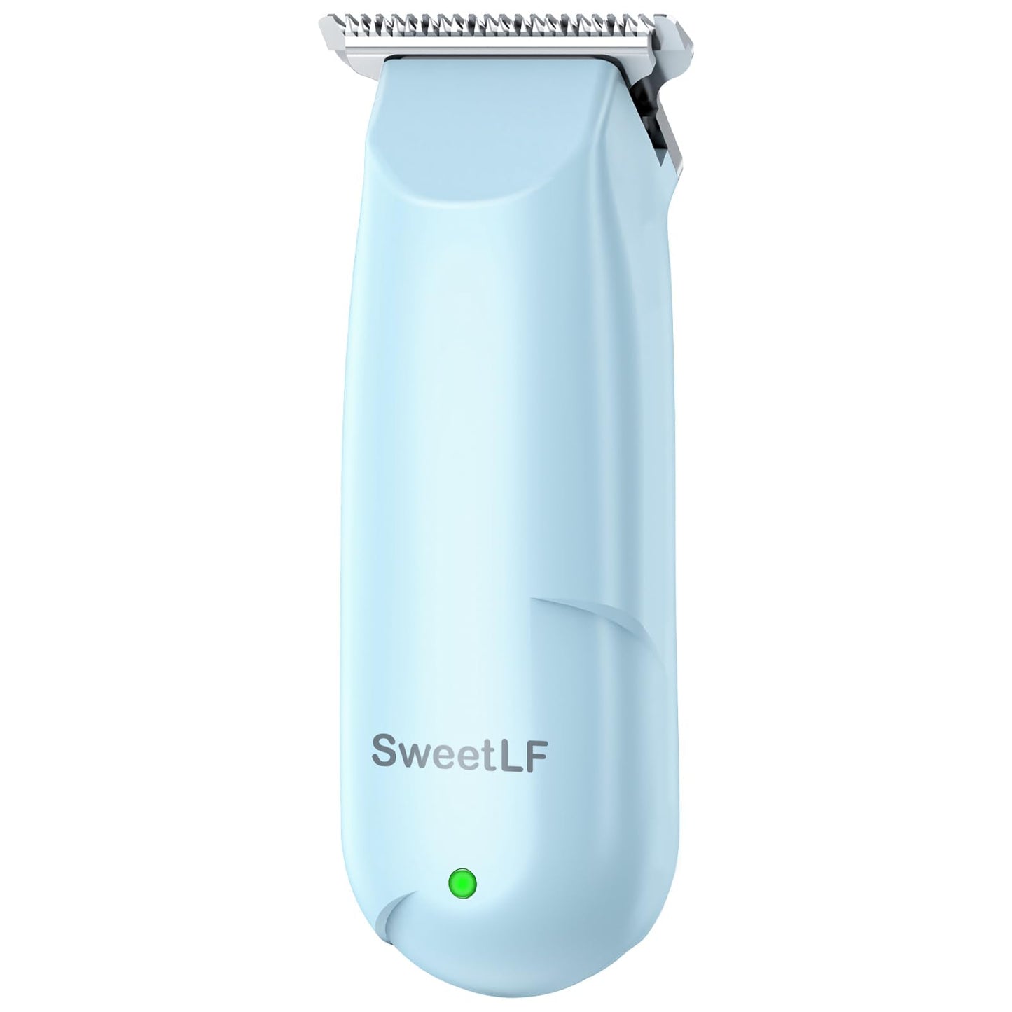 SWEETLF Hair Clippers, Silent Cordless Hair Trimmer, Mini Hair Cutting Kit with 3 Guide Combs, Portable & USB Rechargeable Haircut Clippers for Men Women Kids (Blue)
