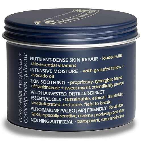 BALM OF GILEAD Foot Healing Cream ? Frankincense & Sweet Myrrh Moisturizer for Sensitive Skin - Relieving Foot Therapy & Diabetic Skin Healing - Deeply Nourishing & Synergistic Cream
