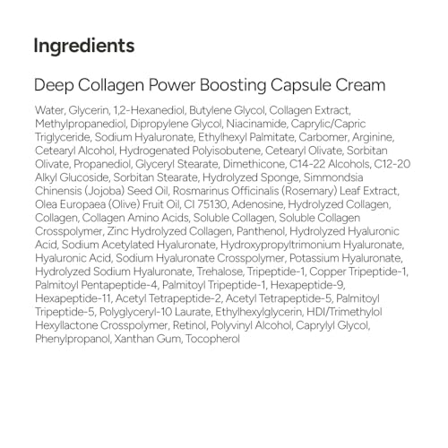 Deep Collagen Boosting Duo - Collagen Mask & Power Capsule Cream | Skincare Gift Set for Mom
