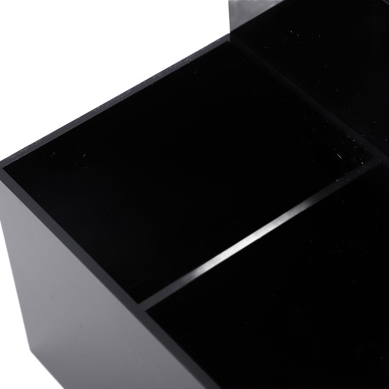Yosoo Acrylic Eyelash Extension Pillow Shelf Stand, Organizer with 9 Compartments for Eyelash Salons, Eyelash Extension Pillow Shelf Stand Training Schools Eyelash Extension Pillow (Black)