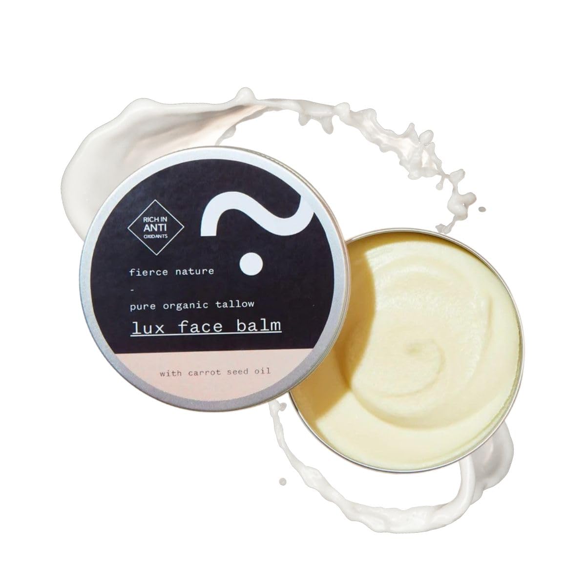 Luxe Face Balm - Vitamin-Rich Carrot Seed Oil Moisturizer | Unscented 100g for Men & Women
