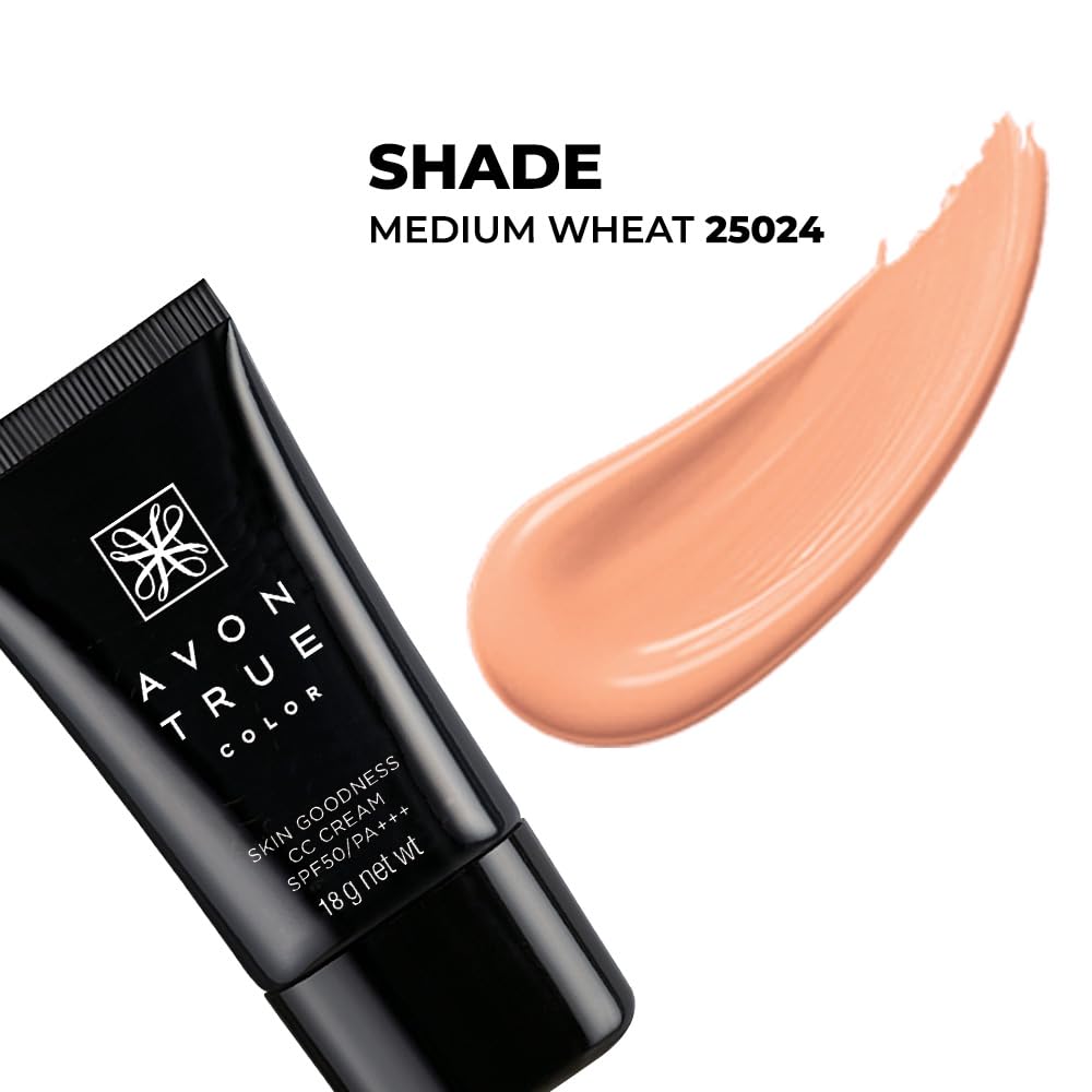Avon CC Cream - Skin Goodness for Medium Wheat Skin Tone | 18g