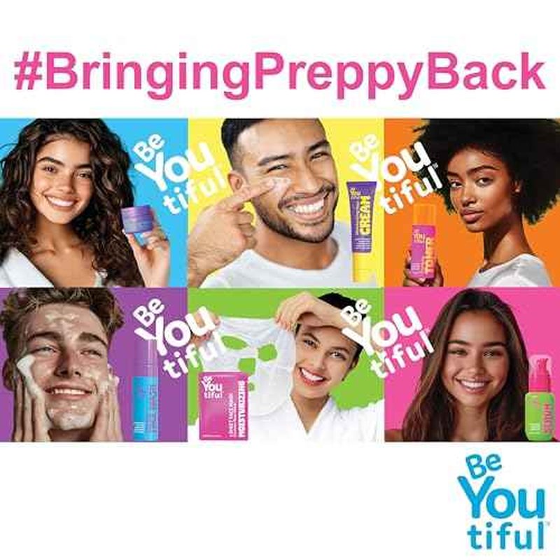 BeYouTiful Clarifying Face Toner, Preppy Skin Care for Balanced Skin, Gentle and Cleansing Facial Skincare for Teens, Tweens, and Kids, Girls and Boys Gifts, 5 fl oz, Ages 8-17