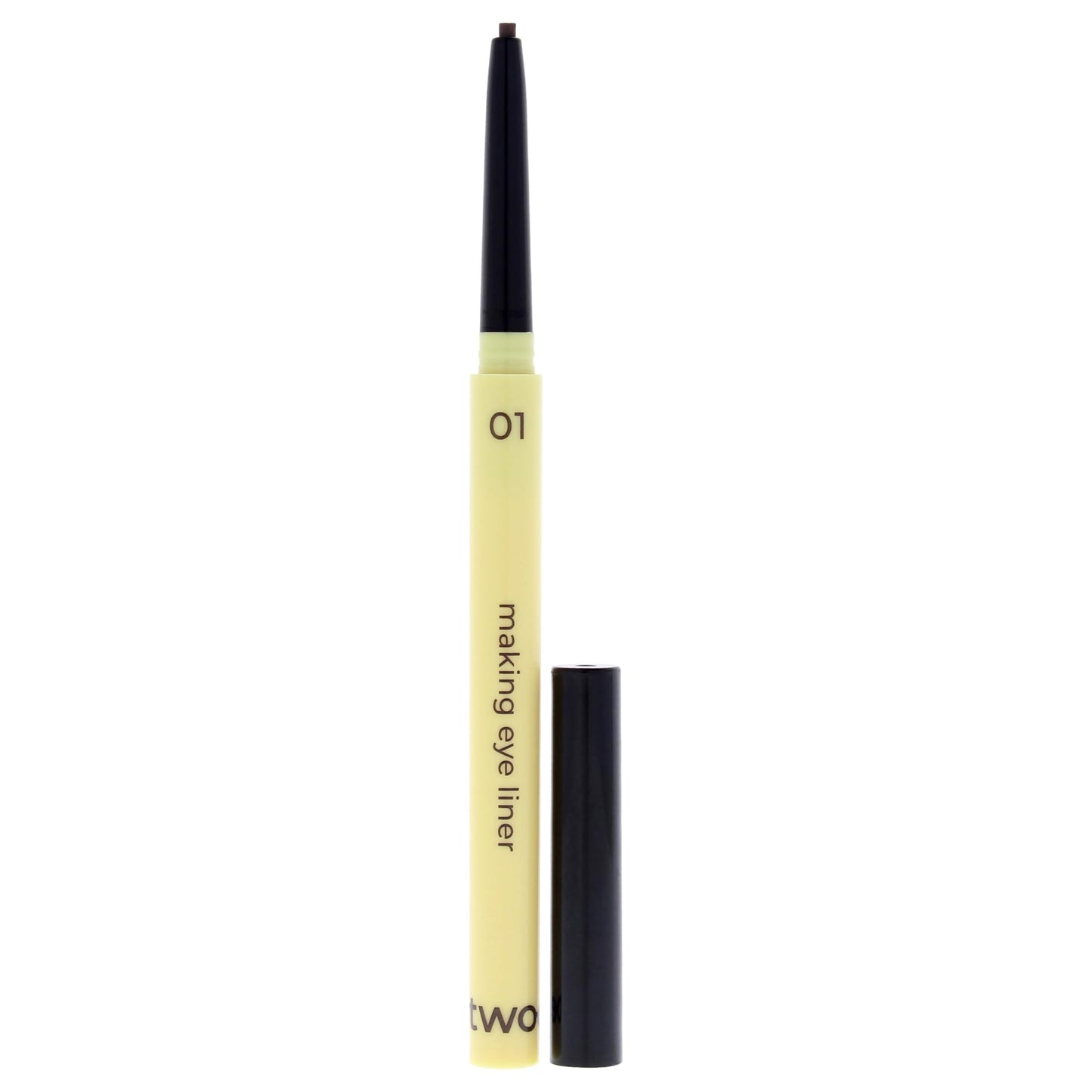 Making Eye Liner - 01 Icing Black by Two Edit for Women - 0.004 oz Eyeliner
