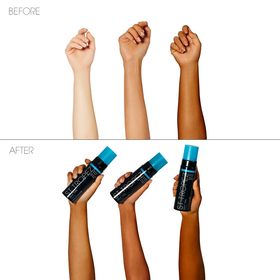 St.Tropez Self Tan Bronzing Mousse for Natural Sunless Tan