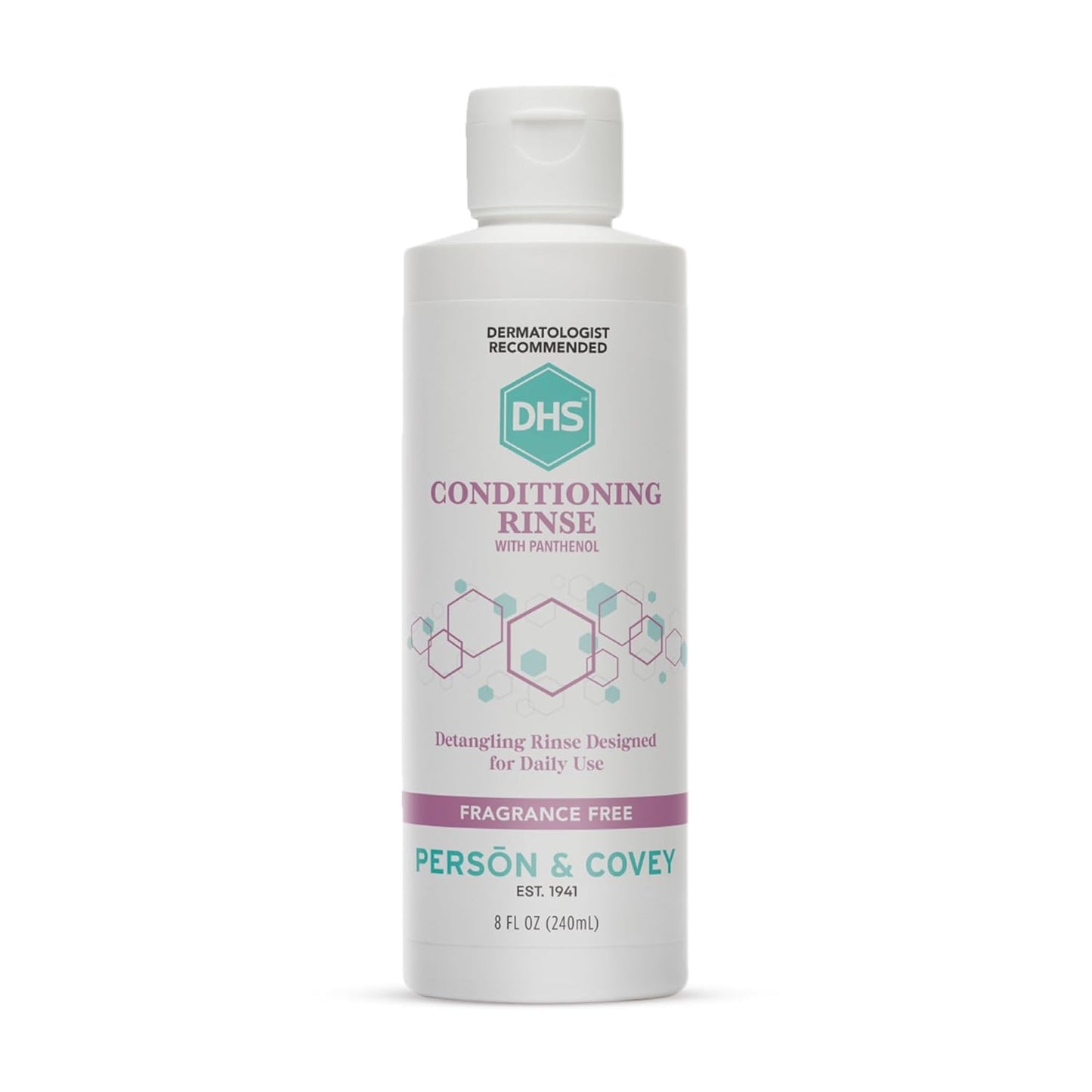 DHS Conditioning Rinse Fragrance Free Extra Body 8 oz by DHS