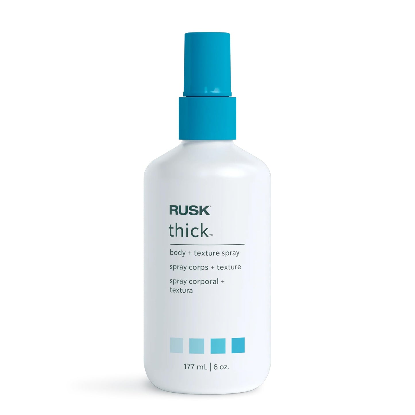 RUSK Designer Collection Thick Body and Texture Amplifier, Gives Hair Incredible Body, Creates Texture and Volume, Anyone with Fine, Limp, Lazy Hair