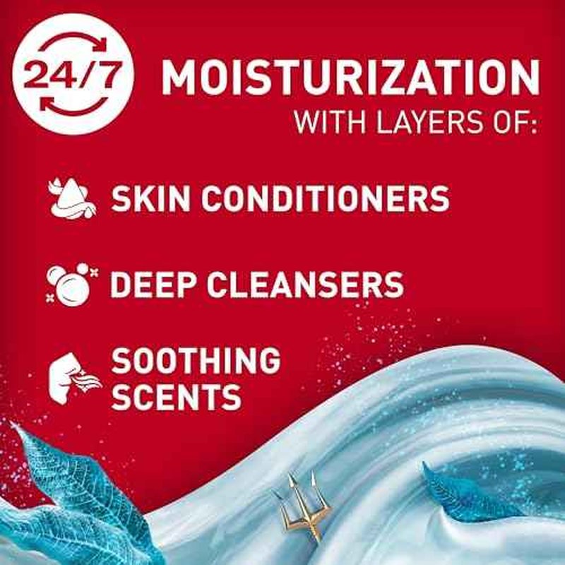 Old Spice Body Wash GentleMan¡¯s Super Hydration for Men, 24/7 Renewing Moisture, Gentle on Skin with Skin Conditioners, Deep Sea with Ocean Waves + Kelp Scent, 20 oz