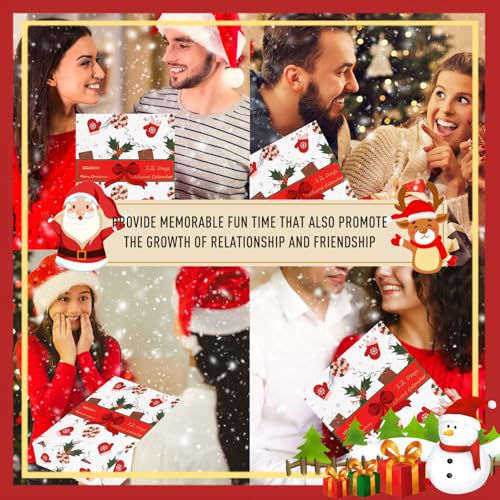 UCANBE Makeup Advent Calendar 2024, 12 Days Christmas Countdown Calendar Surprise Gift Kit, Xmas Holiday Festival Cosmetic Starter Makeup Set with 12 Beauty Boxes for Women Teens Girls