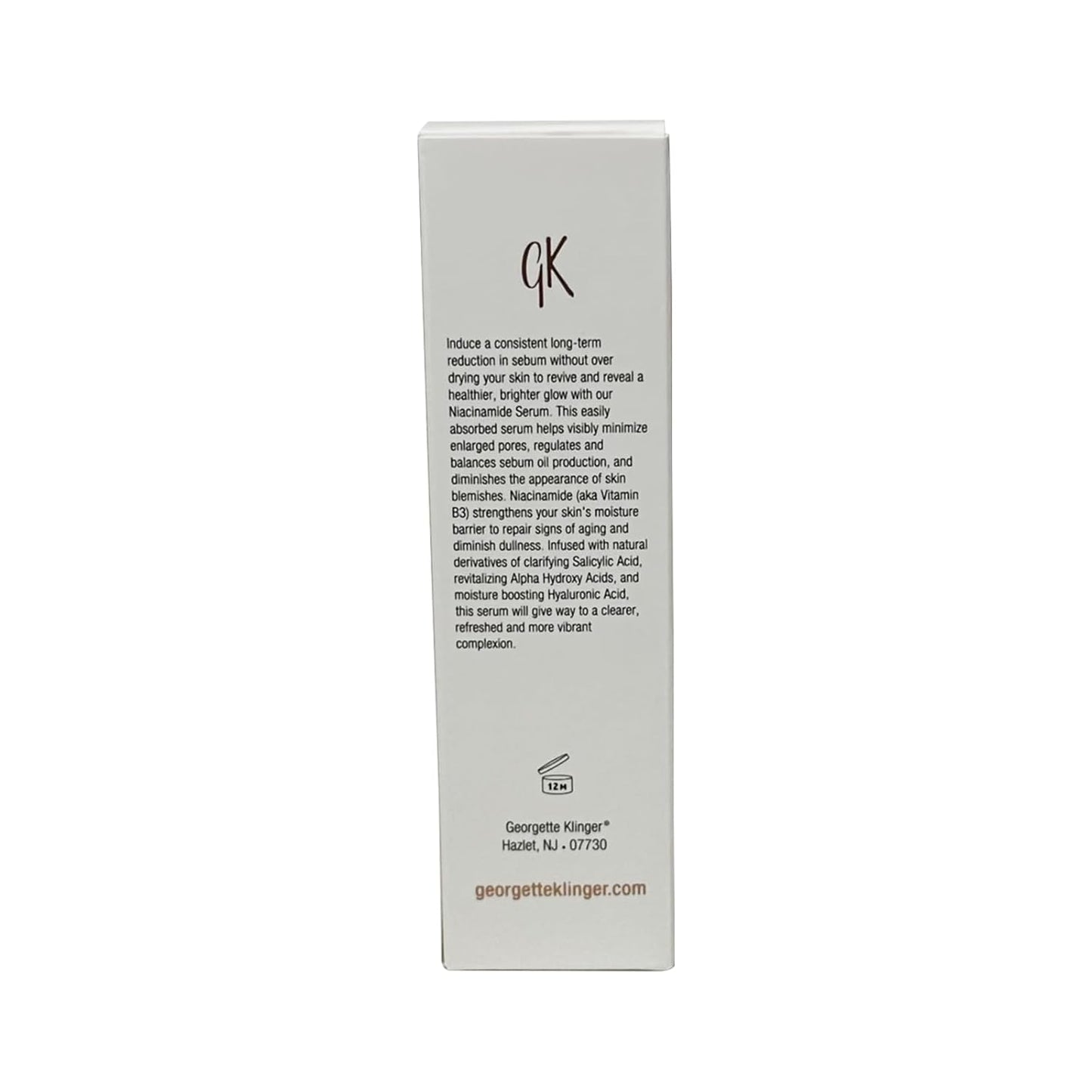 Niacinamide Serum - Minimize Pores & Balance Sebum | Hydrating Formula with Salicylic & Hyaluronic Acid - 1 oz