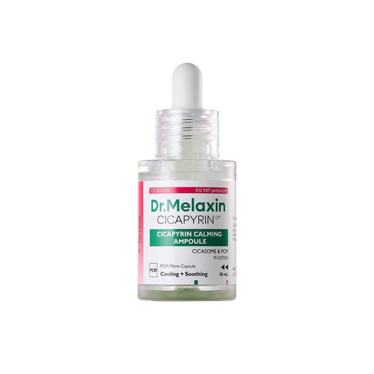 Dr. Melaxin Cicapillin Calming Ampoule, 1.0 fl oz (30 ml), Cooling Trouble Niacinamide, Aperida, Leaf Extract, Beauty Essence, Korean Skin Care, Korean Cosmetics [Official and Genuine]