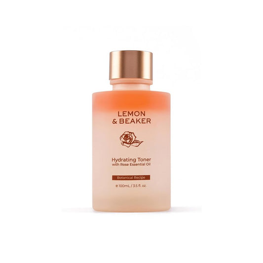 Lemon & Beaker Pore-Reducing Toner - Alcohol-Free, Vegan Face Toner for Soothing & Hydrating Skin, Minimizes Large Pores, 3.5 fl oz, Made in New Zealand