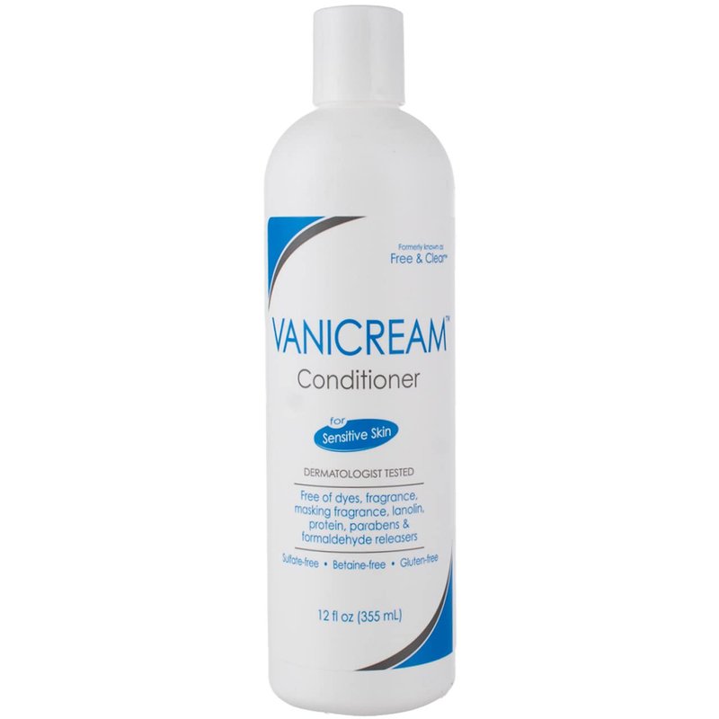 Vanicream Conditioner for Sensitive Skin - Dye-Free, Fragrance-Free, Dermatologist Tested | 12 fl oz (Pack of 2)