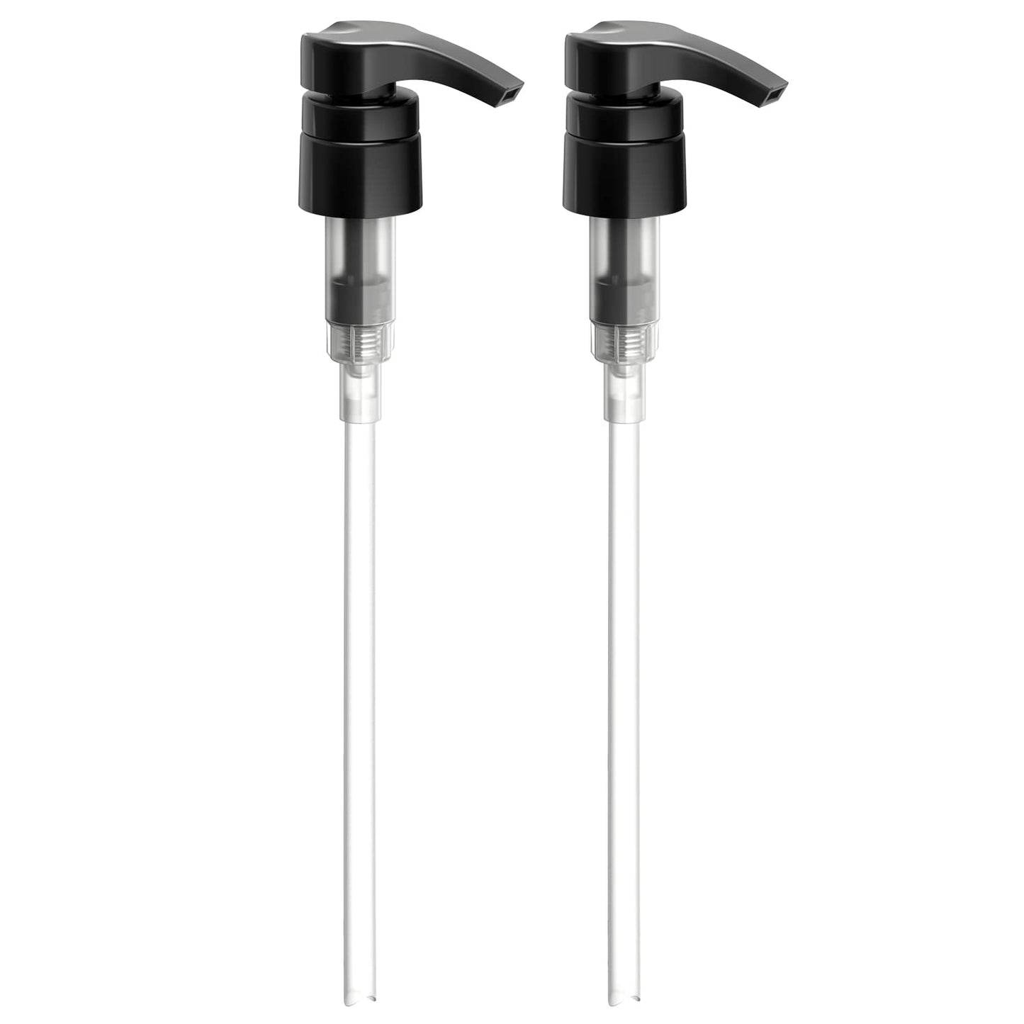 Liter 33.8 oz Shampoo Conditioner Pumps Fits Salon Brand Bottles, 2-Pack Pump Top Dispenser Compatible with 1-inch Neck Diameter Bottles