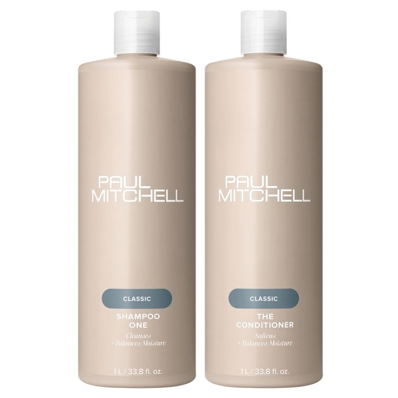 Paul Mitchell Cleanse & Detangle Duo Set - Classic Hair Care for Smooth, Tangle-Free Locks