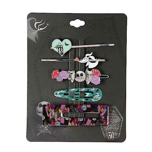 The Nightmare Before Christmas Hair Pins and Hair Clips For Women 5 Piece Set