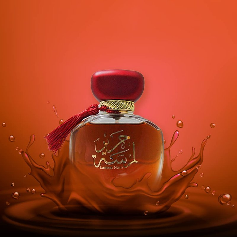 ARABIYAT Lamsat Harir Women's Eau de Perfume | Middle Eastern Spray - Sweet, Fruity, Musky Aromatic Fragrance for Women - 100 ml