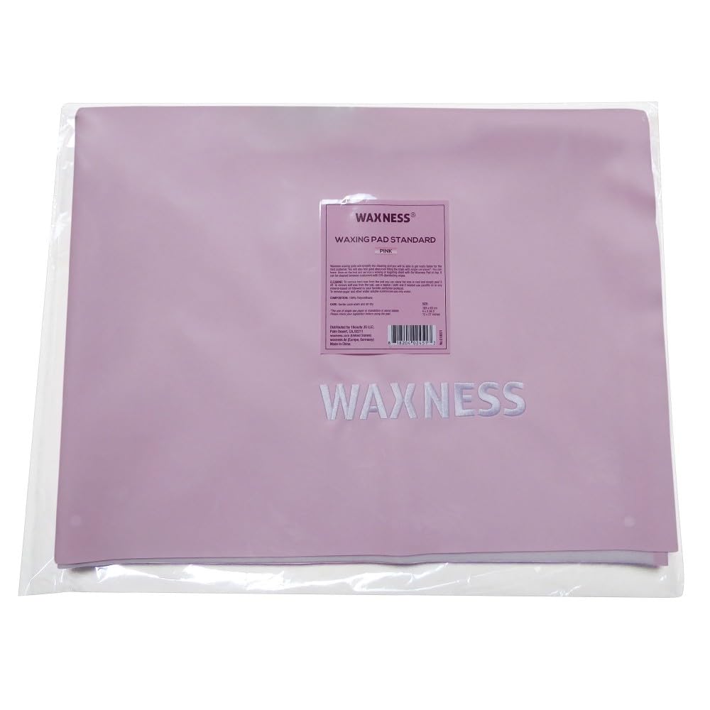 Waxness Non-Sticky Sugaring and Waxing Pad – 72 x 27 Inch size, Pink Colour – Reusable Polyurethane Cover for Waxing and Treatment Tables
