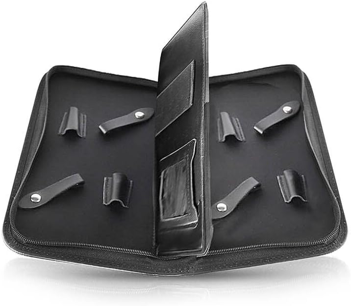 Scissor Pouch Bag - Salon Scissors Storage Case for Hairdressers & Barbers | PU Leather - Pink