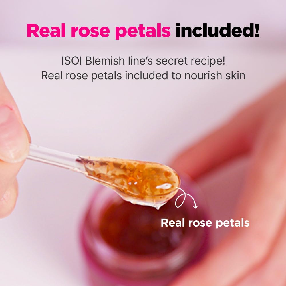 ISOI Bulgarian Rose Refresh Mask, Hydrating Mask with 70% Bulgarian Rose Water for Deep Hydration & Soothing Care, Korean Skin Care (2.82 fl. oz, 80g)