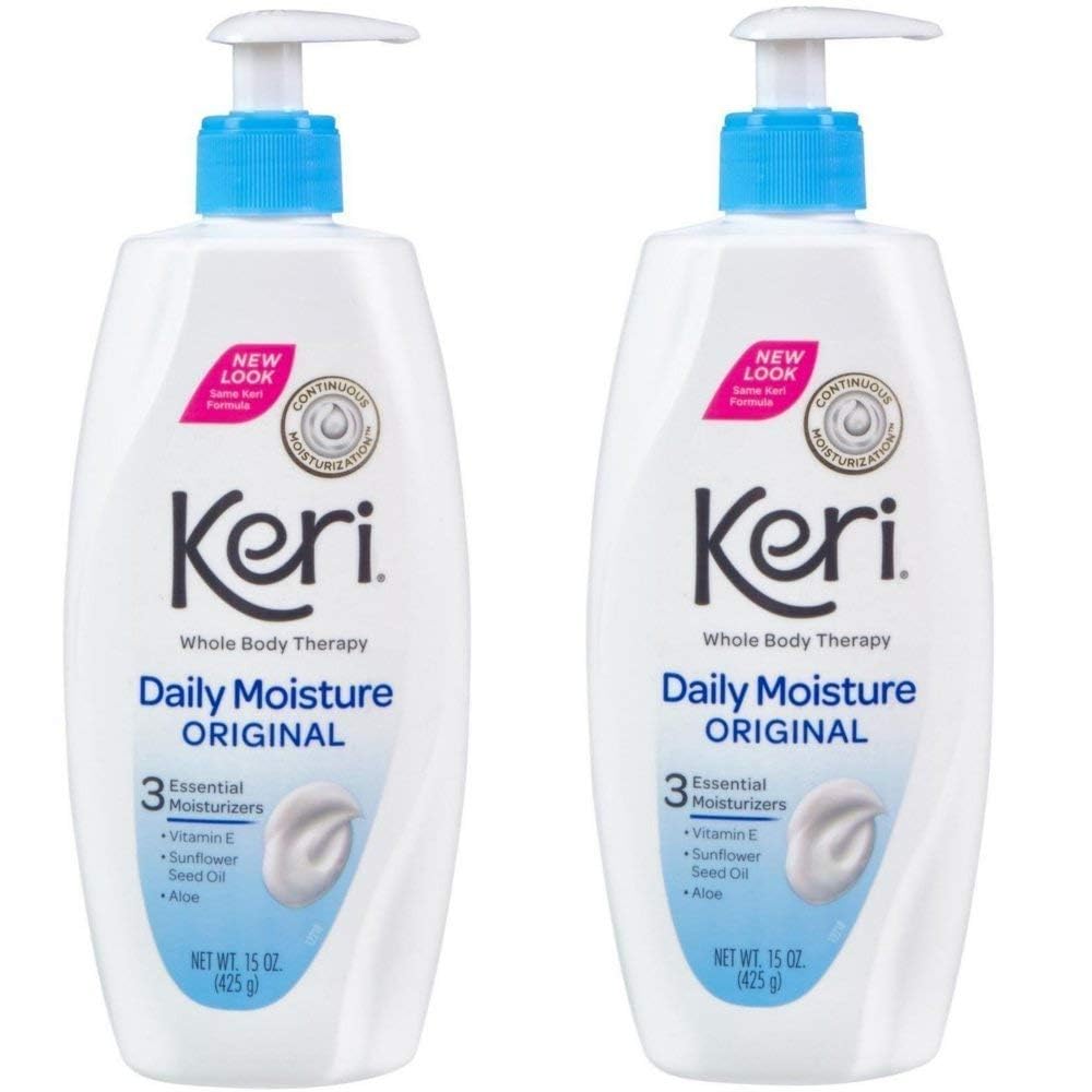 Keri Original Moisture Therapy Cream - Hydrating 15 oz | 2-Pack for Silky Skin