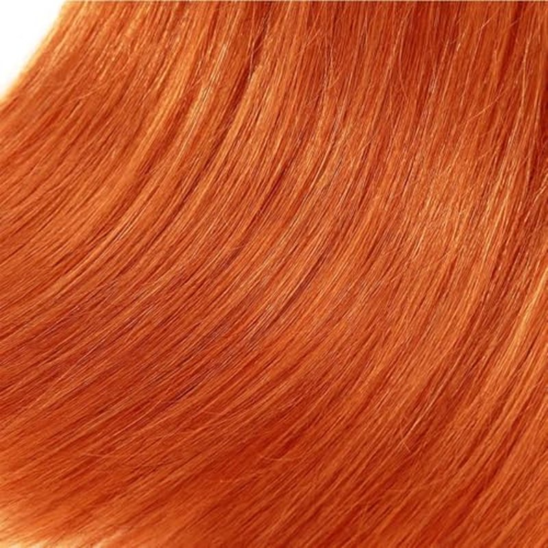 Brazilian Human Hair Bundles 16 18 20 inch Orange Straight Bundles 350 Color Ginger Orange Unprocessed Virgin Quick Weave Hair for Black Women