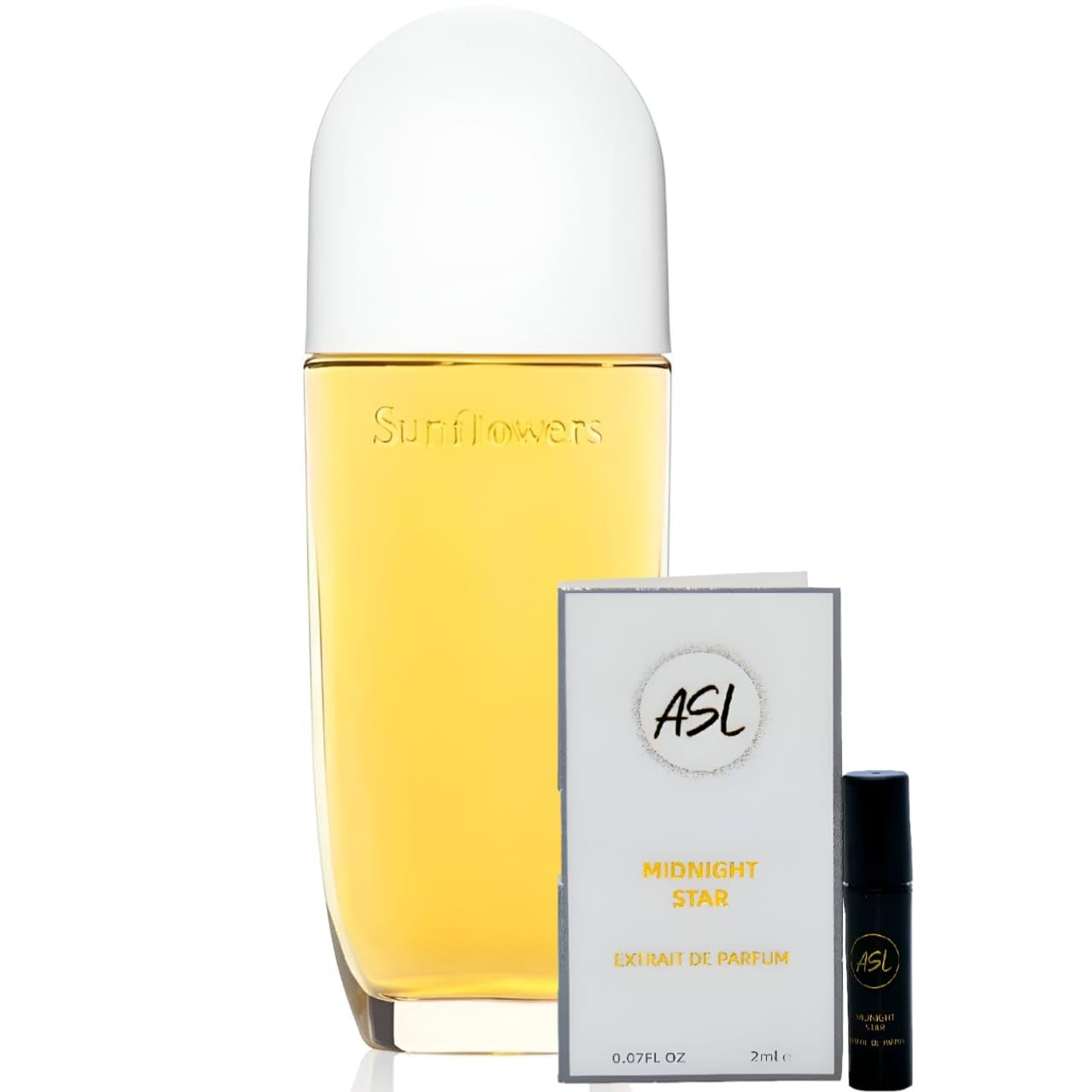 ASL-Perfume For Women Eau de Toilette spray 3.3 Fl Oz with bundle Travel size .07 oz Perfume Gift