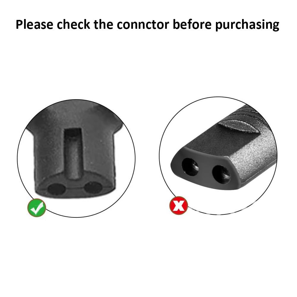 Charger Replacement for Braun Shaver Series 7 3 9 5 1, Charging Cord Compatible with Braun 190, 3040s, 340, 5040s, 720, 720s-4, 760cc, 790cc 9090 Razor Trimmer 12V 400mA