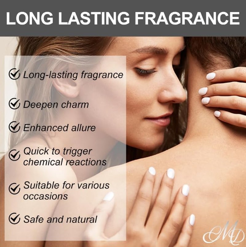 Floral Luxury Fragrance Oil - CMD Pure Blossom with Pheromones & Amethyst Crystal Rollerball | 10mL Travel Size Gift for Women
