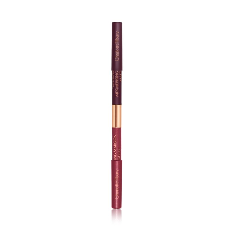 Charlotte Tilbury Magic Eyeliner - Waterproof Eyeliner Pencil with Matte & Metallic Finishes - Creamy, Blendable Formula with Up to 16HR Wear - Smudge & Humidity Proof - Mesmerizing Maroon