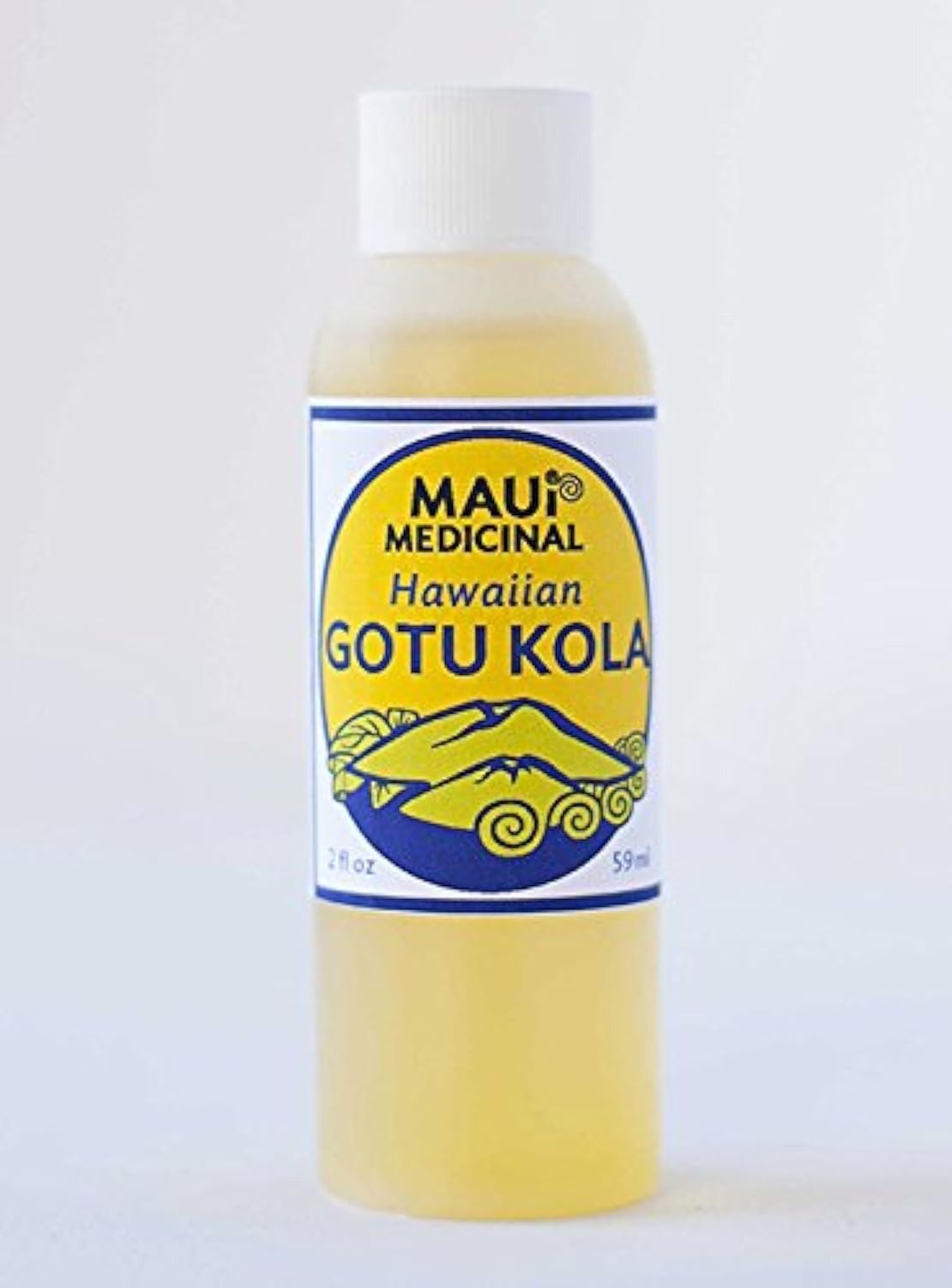 Maui Medicinal Herbs Gotu Kola Brahmi Oil 2fl. oz. Mauifarmacy Grown USA Certified Organic Carrier Oil