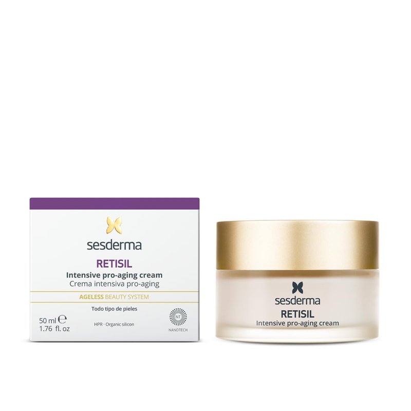 Sesderma RETISIL Pro-Aging Cream - Intensive Anti-Wrinkle Formula for Silky Smooth Skin | 1.7 fl oz