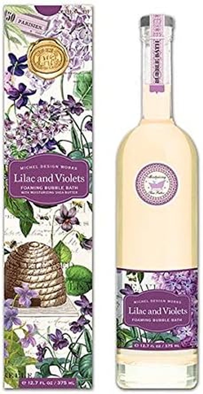Luxury Bubble Bath - Lilac & Violets Scented Bath Soak for Relaxation | 16 oz