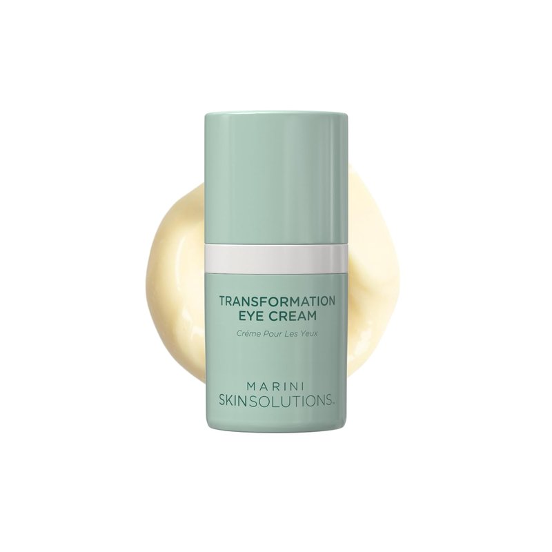 Marini SkinSolutions Transformation Eye Cream - Visibly Improves Texture, Wrinkles & Hydration with Anti-Aging Peptides, Growth Factors & Hyaluronic Acid - Cruelty Free - Made in the USA - 0.5 oz