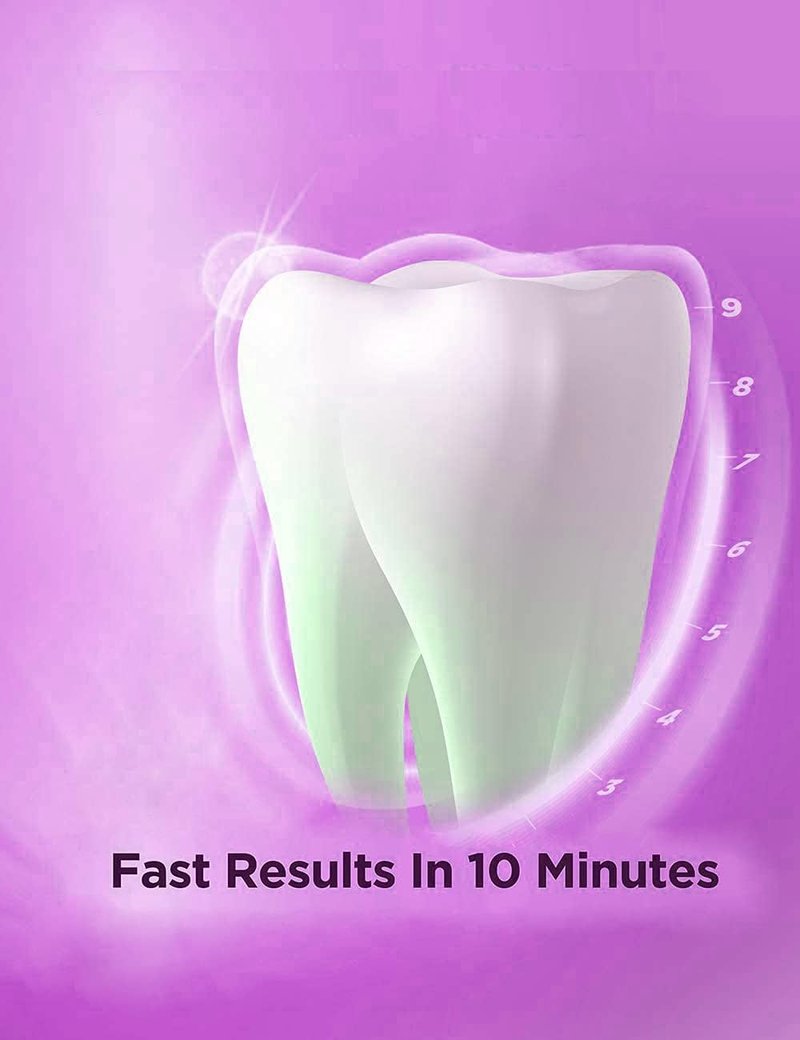 Teeth Whitening Gel Refills - 35% Bright White Smile Formula | 10 Pack, No Sensitivity, Compatible with LED Light & Trays (10 x 3ML)